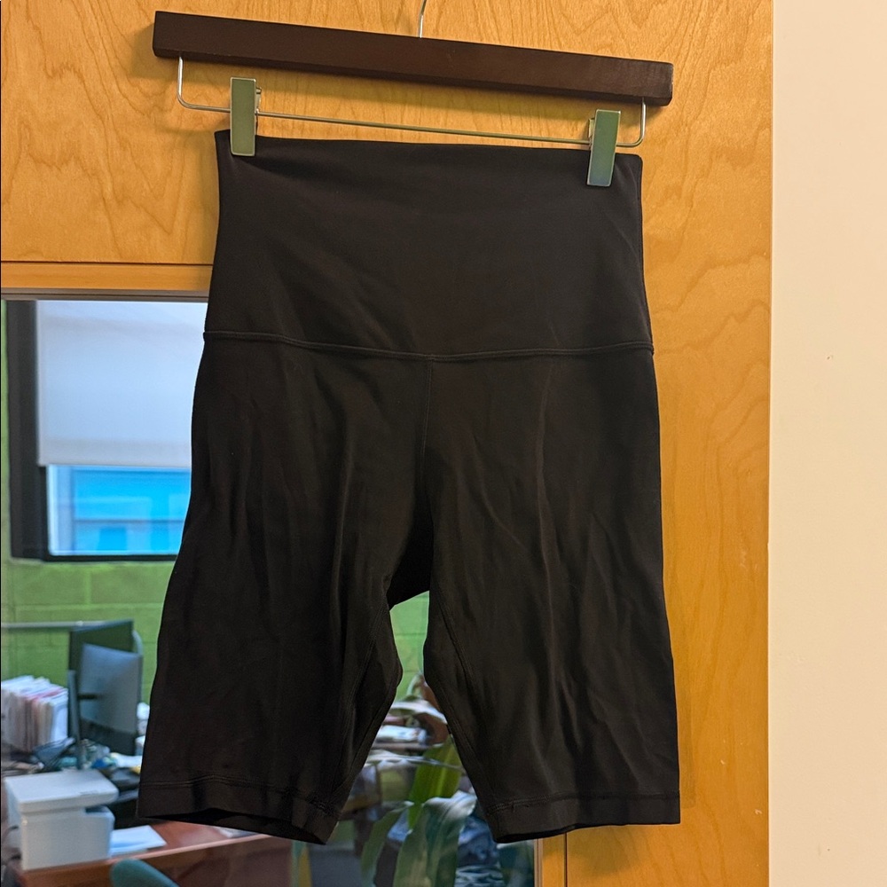 lululemon athletica Black Bike Shorts